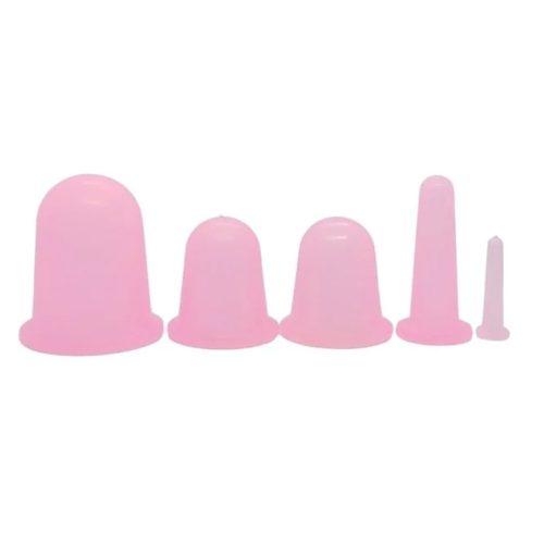 Facial cupping set 5 stuks