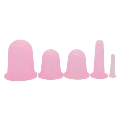 Facial cupping set 5 stuks